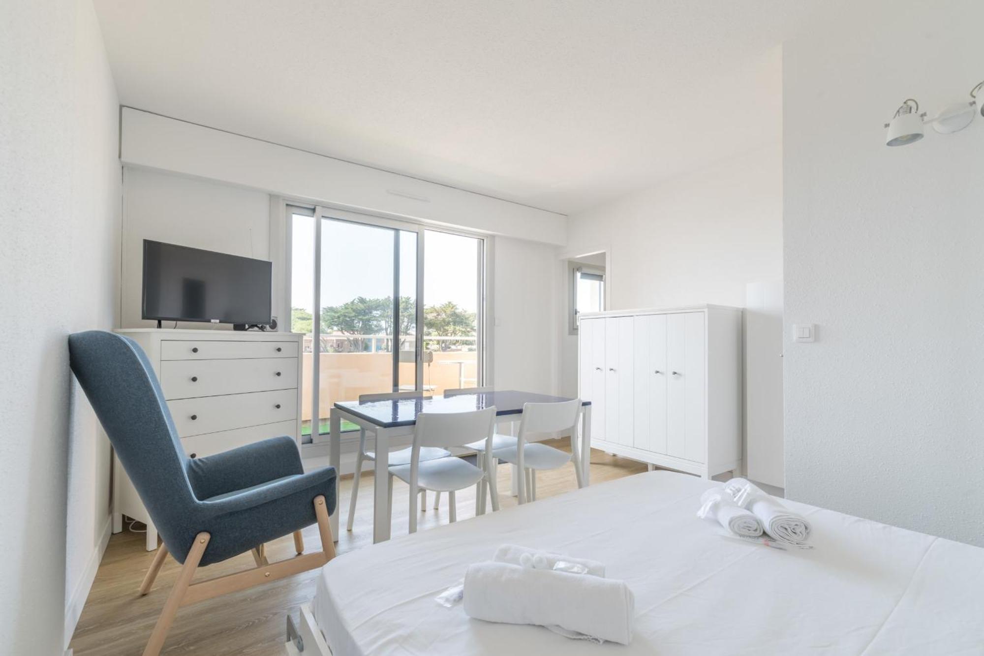 Studio Avec Vue Imprenable Sur La Mer Lägenhet Préfailles Exteriör bild